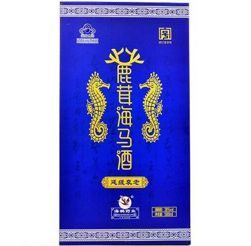 海鹤牌鹿茸海马酒