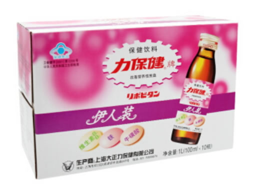 力保健牌伊人装保健饮料