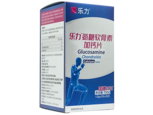乐力®氨糖软骨素加钙片
