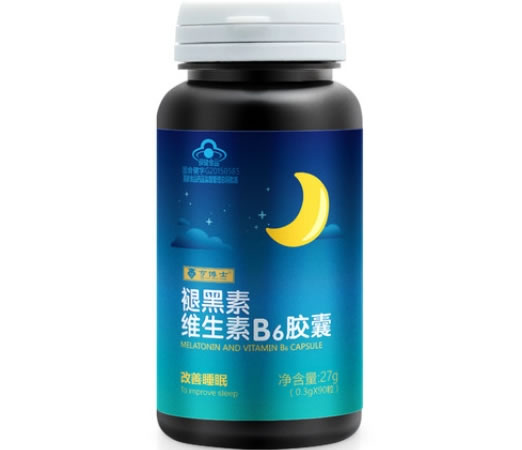 亨博士褪黑素维生素B6胶囊招商代理 90粒