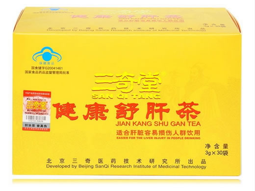 三奇堂牌健康舒肝茶