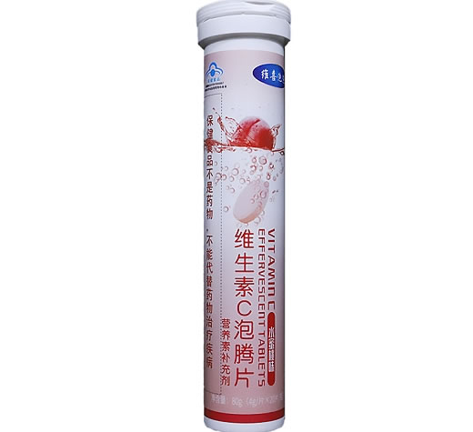 维喜泡泡维生素C泡腾片(水蜜桃味)招商代理 