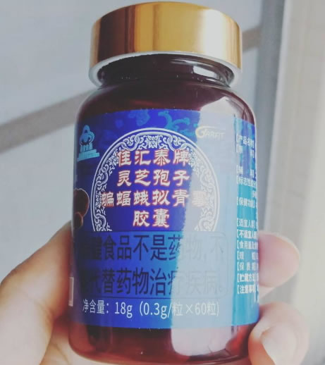 佳汇泰牌灵芝孢子蝙蝠蛾拟青霉胶囊