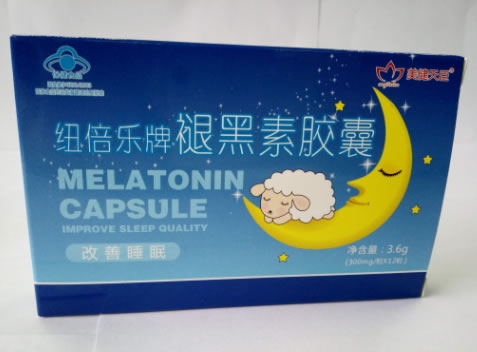 纽倍乐牌褪黑素胶囊