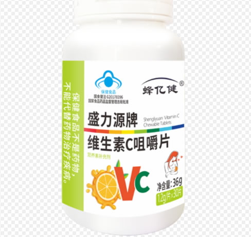 蜂亿健盛力源牌维生素C咀嚼片招商代理 30片