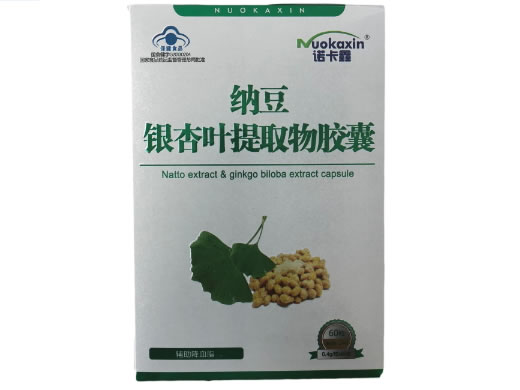 诺卡鑫纳豆银杏叶提取物胶囊招商代理 24g