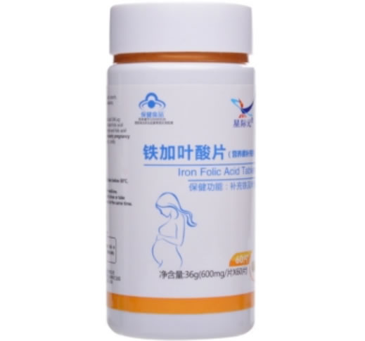 星际元铁加叶酸片招商代理 60片