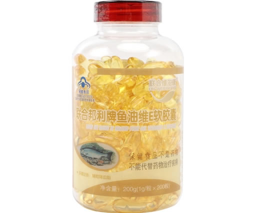 联合邦利牌鱼油维E软胶囊
