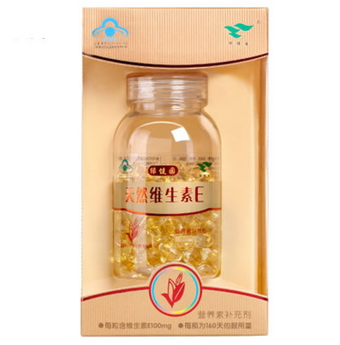 绿健园牌天然维生素E软胶囊招商代理 160粒