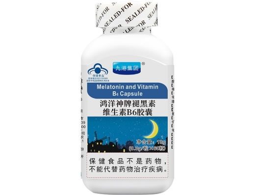 九港集团鸿洋神牌褪黑素维生素B6胶囊招商代理 