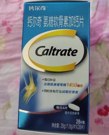 钙尔奇®氨糖软骨素加钙片