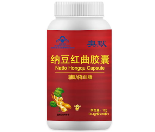 奥默金奥力牌纳豆红曲胶囊招商代理 30粒