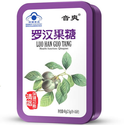 音爽罗汉果糖招商代理 16片
