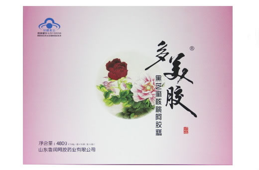 多美胶牌黑芝麻核桃阿胶糕招商代理 32袋