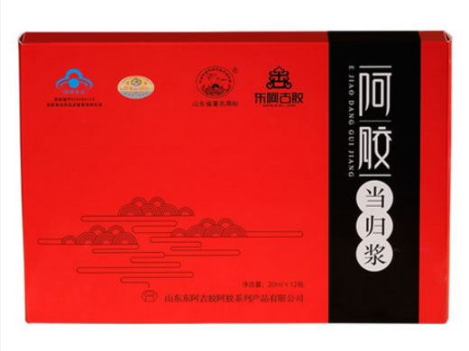 东阿古胶阿辉牌阿胶当归浆招商代理 12瓶