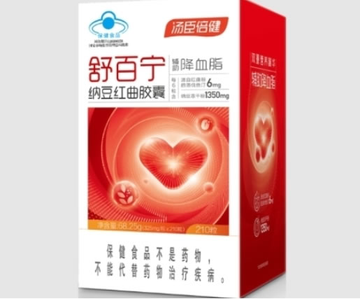 汤臣倍健舒百宁®纳豆红曲胶囊招商代理 210粒 舒百宁