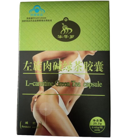 左旋肉碱绿茶胶囊