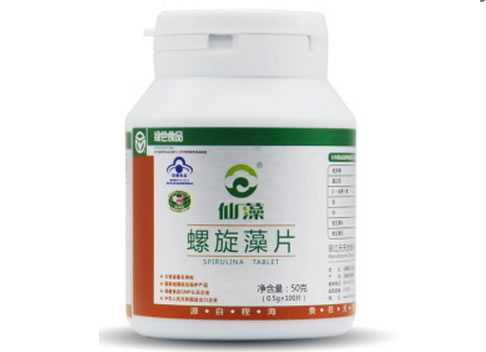 仙藻牌螺旋藻片招商代理 100片