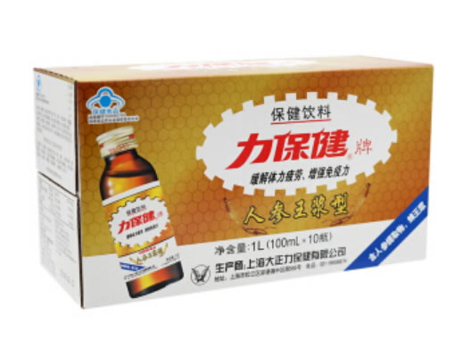 力保健牌人参王浆型保健饮料