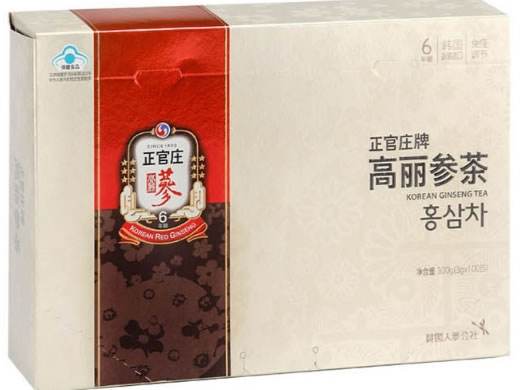 正官庄牌高丽参茶