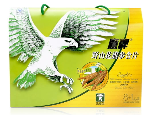 鹰牌野山花旗参含片