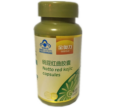 金奥力牌纳豆红曲胶囊招商代理 100粒 威海南波湾