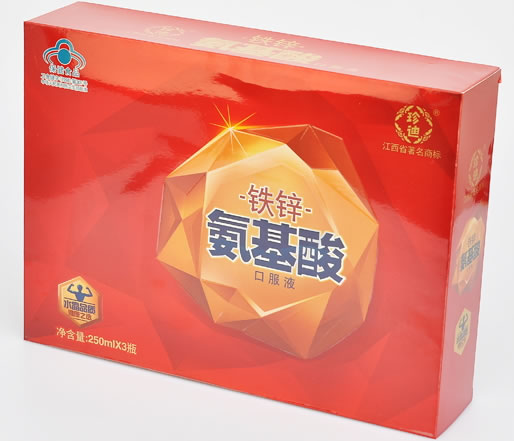 珍迪牌铁锌氨基酸口服液招商代理 250ml*3瓶 南昌健民