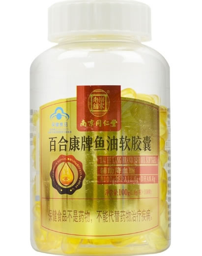 百合康牌鱼油软胶囊