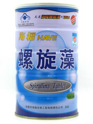 海福牌螺旋藻片招商代理 500片