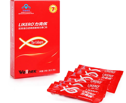 力克优/LIKERO胶原蛋白透明质酸维生素C粉招商代理 63袋