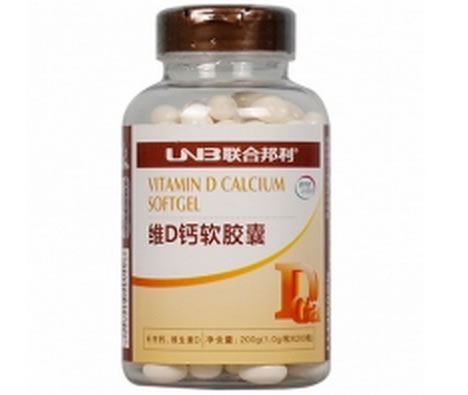 联合邦利牌维D钙软胶囊招商代理 200粒