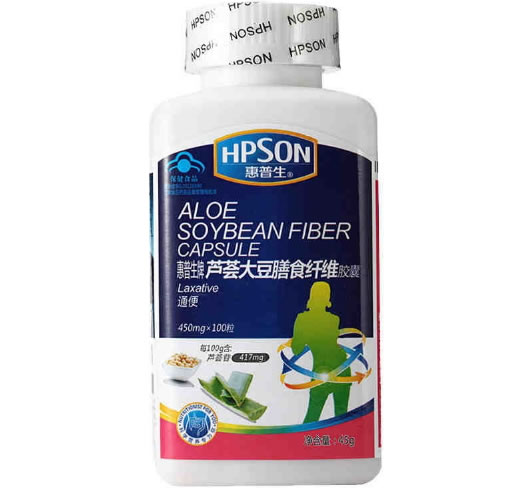芦荟大豆膳食纤维胶囊