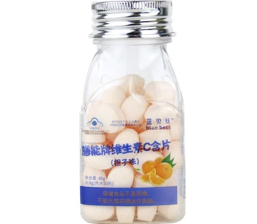 蓝贝丝膳能牌维生素C含片(橙子味)招商代理 50片