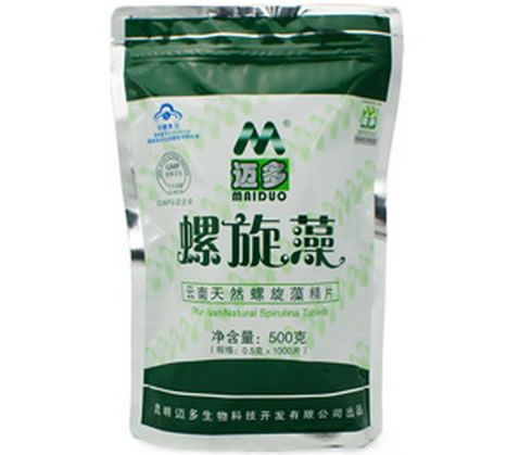 迈多牌螺旋藻片招商代理 1000片