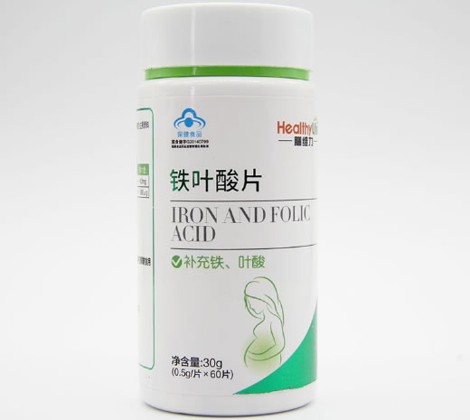 膳维力铁叶酸片招商代理 60片