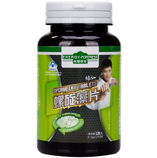 能量堡垒绿仙牌螺旋藻片招商代理 240片
