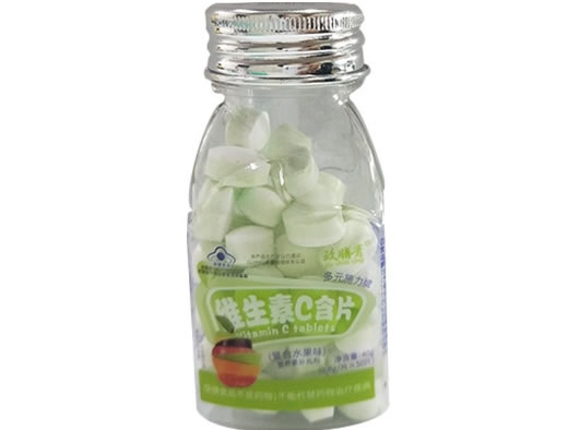 玖膳青多元施力牌维生素C含片(复合水果味)招商代理 