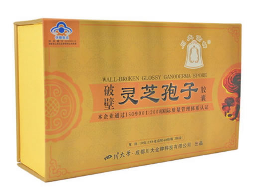 川大金钟牌破壁灵芝孢子胶囊