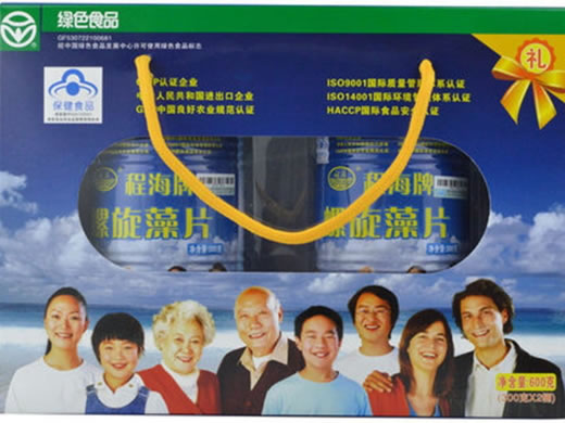 程海牌螺旋藻片招商代理 600片*2桶