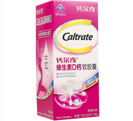 钙尔奇R维生素D钙软胶囊