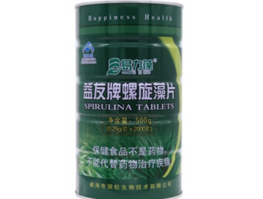 易力葆益友牌螺旋藻片招商代理 2000片