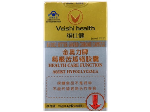 金奥力牌葛根苦瓜铬胶囊