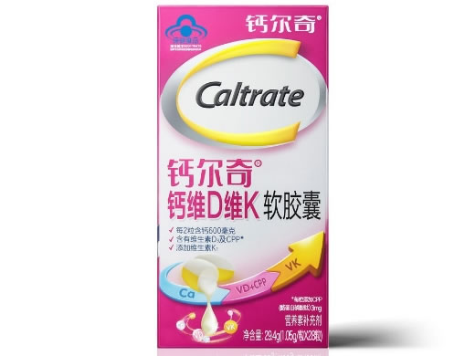 钙尔奇R钙维D维K软胶囊
