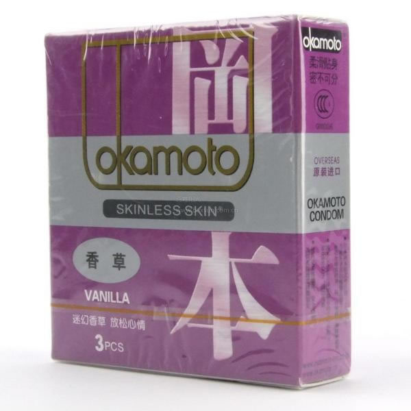 冈本避孕套 香草招商代理 3只 日本