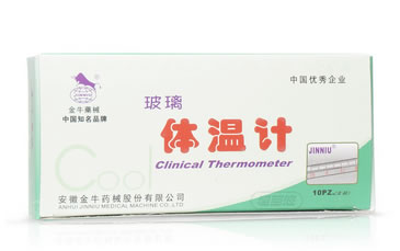 玻璃体温计招商代理 三角型棒式(口腔) 安徽金牛药械