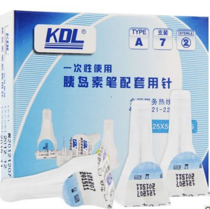 一次性使用胰岛素笔配套用针招商代理 7支 浙江康德莱
