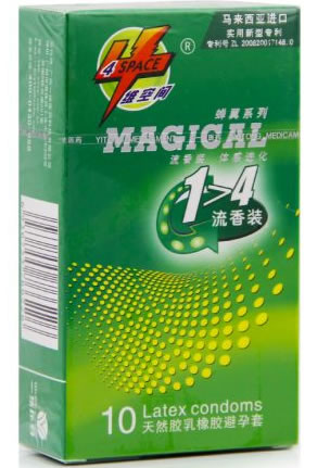 四维空间蝉翼系列流香装避孕套招商代理 10只