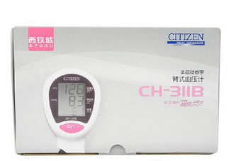 西铁城电子血压计半自动数字臂式血压计招商代理 CH-311B