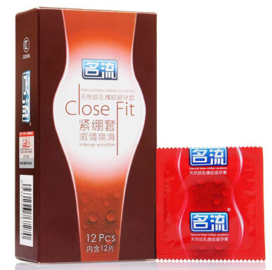 名流激情爽滑紧绷套天然胶乳橡胶避孕套招商代理 12只