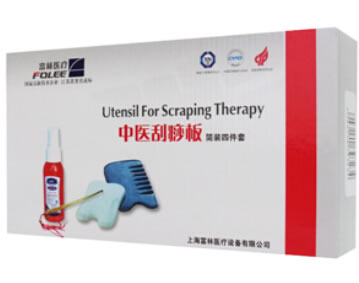 富林牌中医刮痧板招商代理 简装四件套 江苏富林